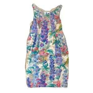 Floral print Anthropologie edme and esyllte dress